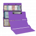 WhiteCoat Clipboard® Trifold - Lilac Critical Care Edition